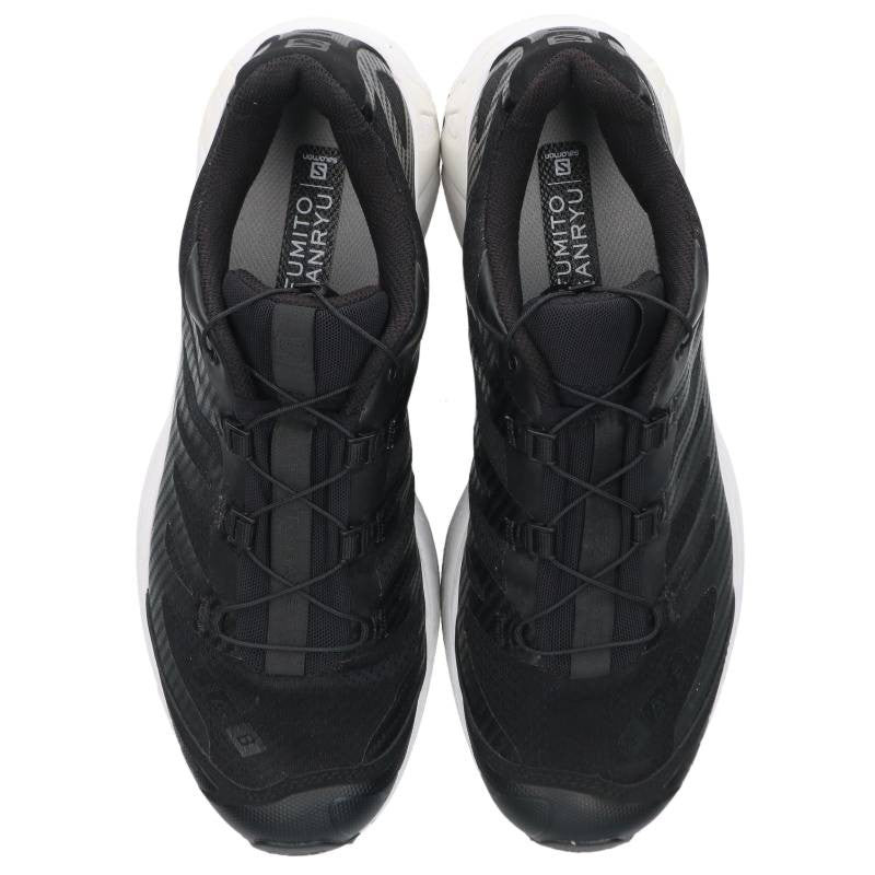 FUMITO GANRYU x Salomon XT-4 Low-Cut Black White Sneakers Size 27.5cm