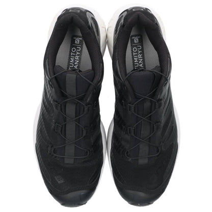 FUMITO GANRYU x Salomon XT-4 Low-Cut Black White Sneakers Size 27.5cm