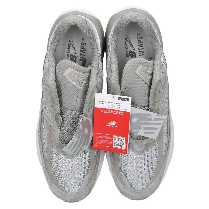New Balance WTAPS M990WT6 Suede Mesh Sneakers Size 29cm