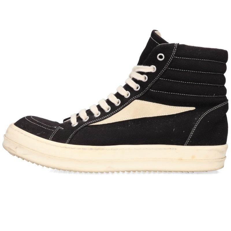 DRKSHDW VINTAGE HIGH SNEAKS Hi-Top Sneakers Blk/Wht Size 9.5