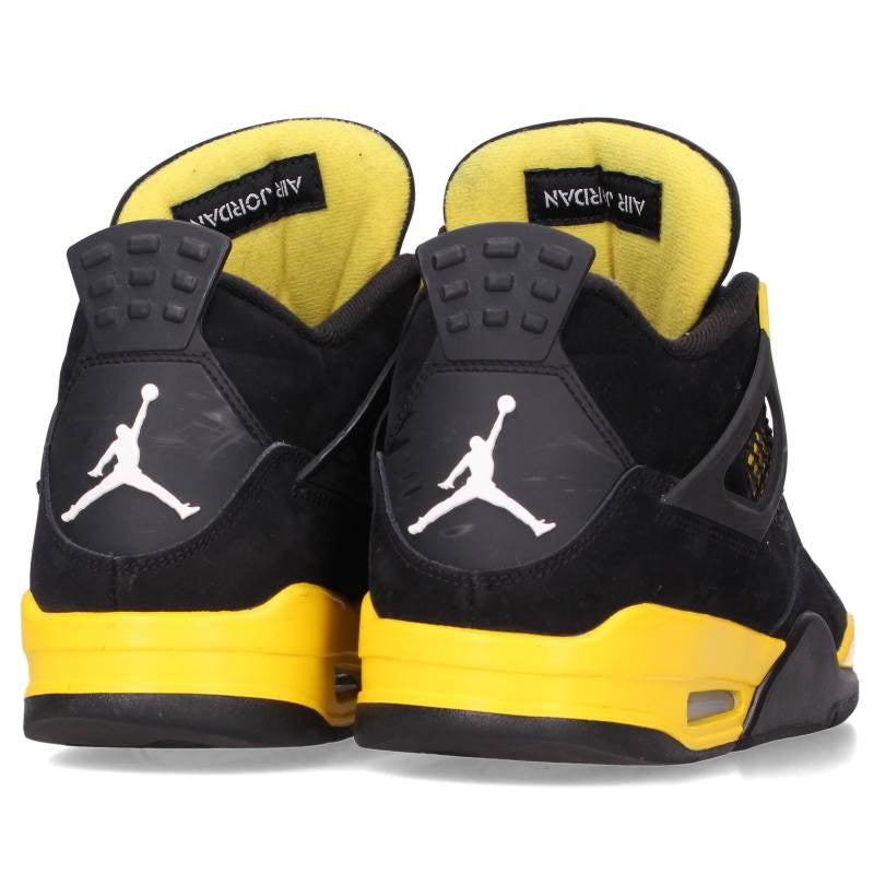 NIKE AIR JORDAN 4 RETRO Thunder Sneakers Size 28cm