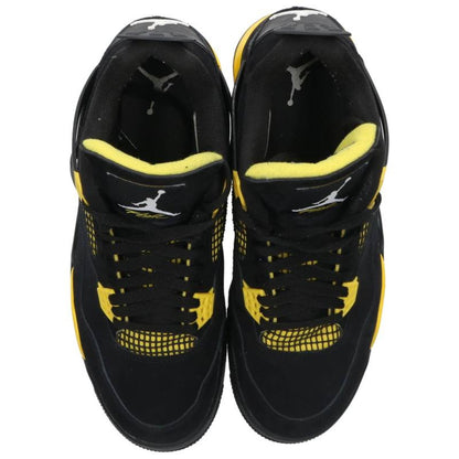 NIKE AIR JORDAN 4 RETRO Thunder Sneakers Size 28cm