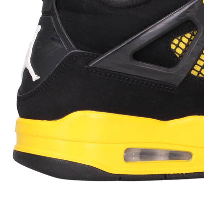NIKE AIR JORDAN 4 RETRO Thunder Sneakers Size 28cm