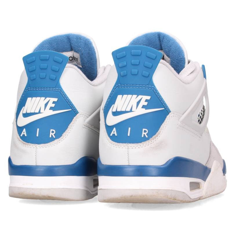 NIKE AIR JORDAN 4 RETRO Industrial Blue Sneakers Size 28cm