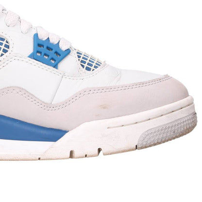NIKE AIR JORDAN 4 RETRO Industrial Blue Sneakers Size 28cm