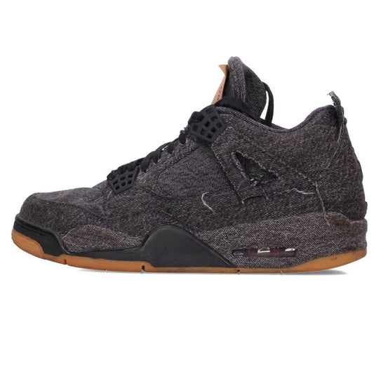 NIKE LEVI'S AIR JORDAN 4 RETRO Denim Sneakers Size 28cm