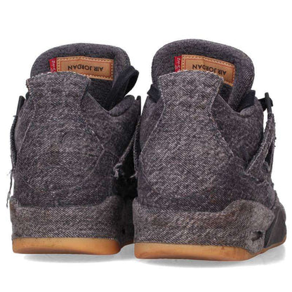NIKE LEVI'S AIR JORDAN 4 RETRO Denim Sneakers Size 28cm