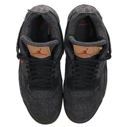 NIKE LEVI'S AIR JORDAN 4 RETRO Denim Sneakers Size 28cm