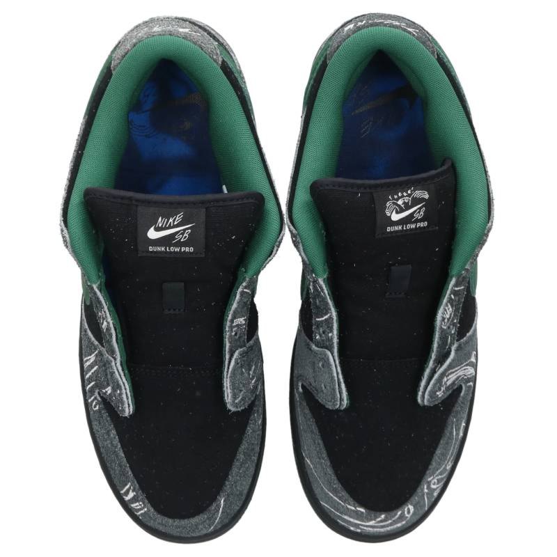 NIKE SB Dunk Low Pro Anthracite Black Sneakers Size 27.5cm