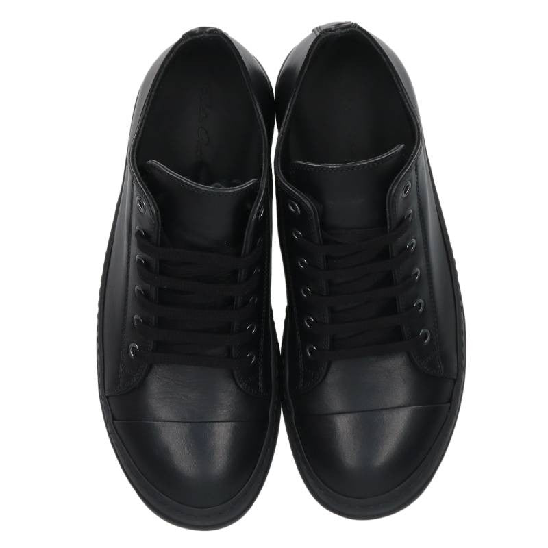Rick Owens Low Sneaks Leather Low Top Sneakers Size EU 40