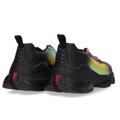 PRADA 4E3595 Collision Cross Low-Top Sneakers Size 9
