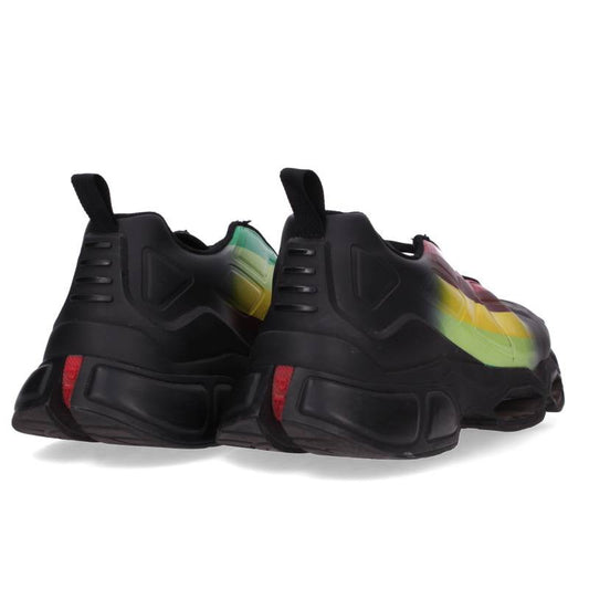 PRADA 4E3595 Collision Cross Low-Top Sneakers Size 9