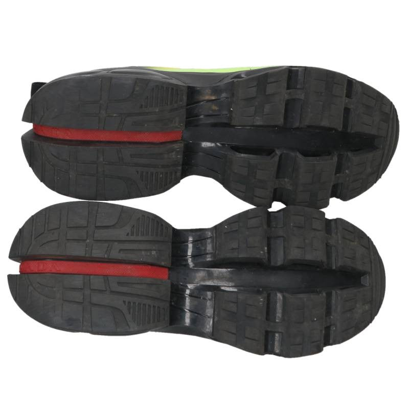 PRADA 4E3595 Collision Cross Low-Top Sneakers Size 9