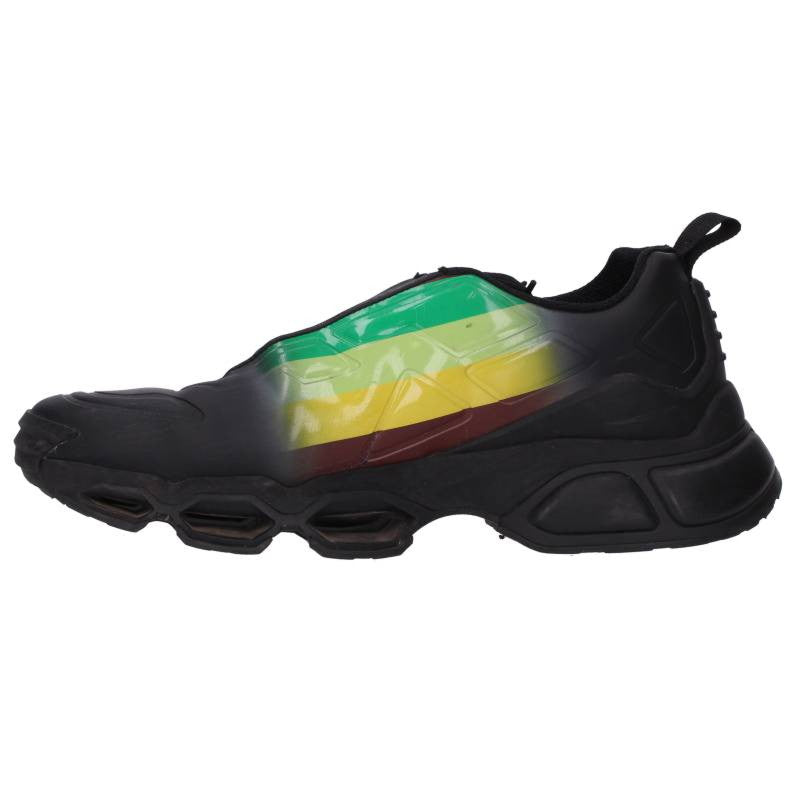 PRADA 4E3595 Collision Cross Low-Top Sneakers Size 9