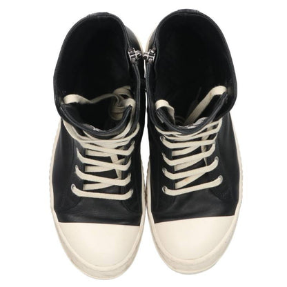 Rick Owens Ramones Leather High-Top Sneakers Size EU 41