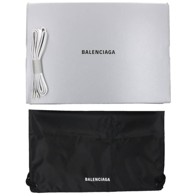 BALENCIAGA Cargo White Low-Top Sneakers Size EU 43