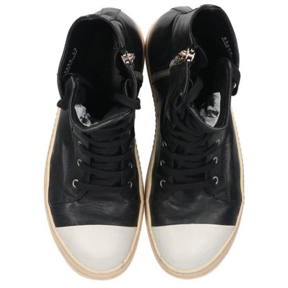 Rick Owens Ramones Hi-Top Sneakers Black/White Size EU 42