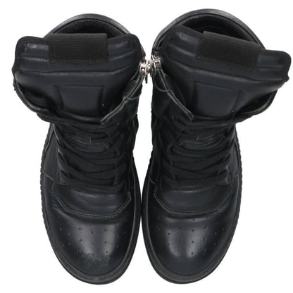 Rick Owens Geobasket Leather Sneakers Black Size EU 39