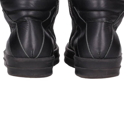Rick Owens Geobasket Leather Sneakers Black Size EU 39