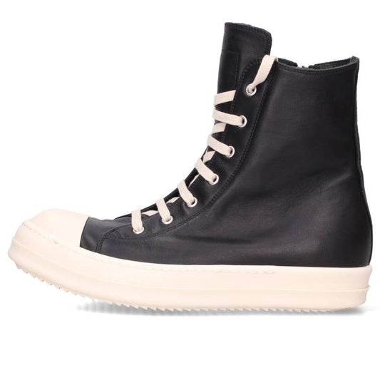 Rick Owens Ramones Leather Hi-Top Sneakers Multi Size EU 42