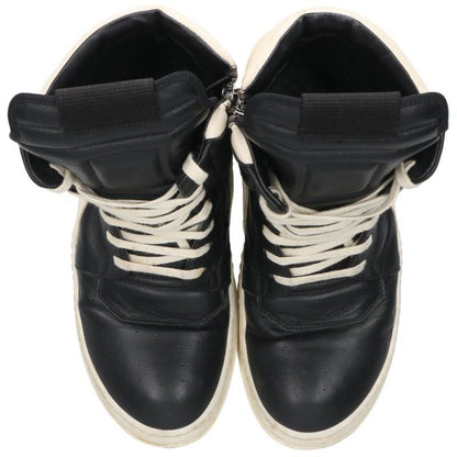 Rick Owens Geobasket Sneakers Black/White Size EU 40