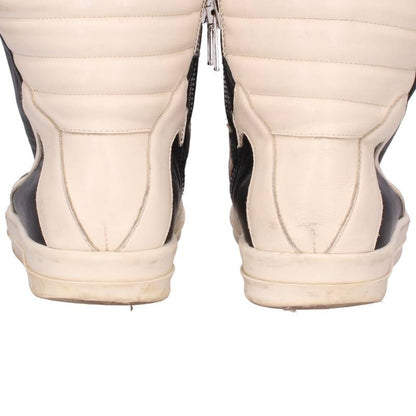 Rick Owens Geobasket Sneakers Black/White Size EU 40