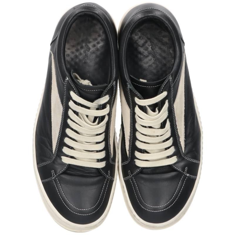 Rick Owens Vintage Low Leather Sneakers Size EU 44