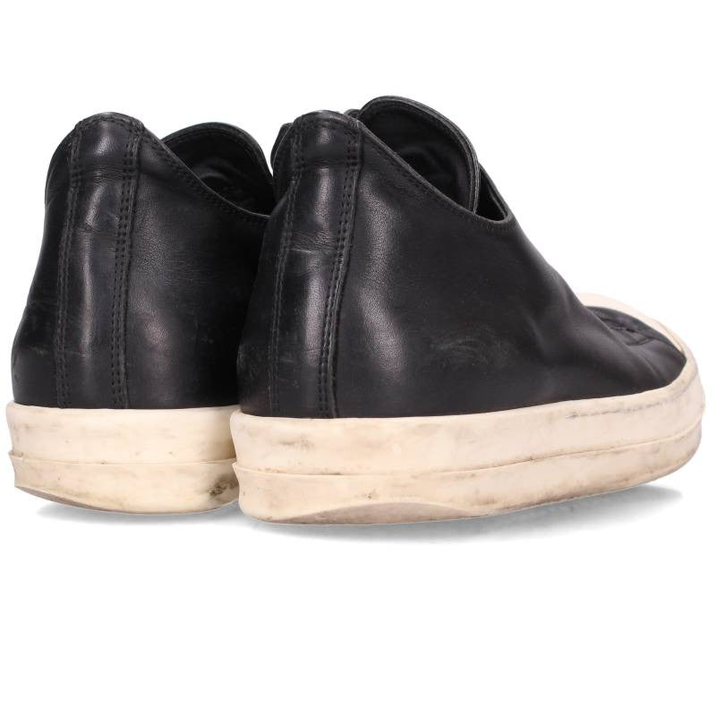 Rick Owens RAMONES LOW Sneakers Black/White Size EU 41