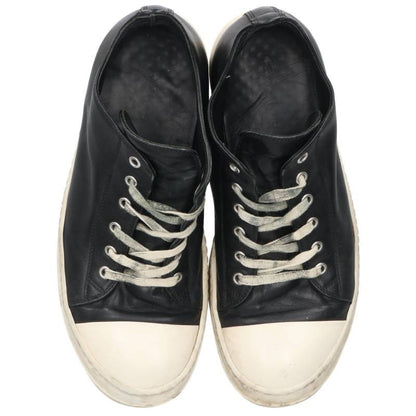 Rick Owens RAMONES LOW Sneakers Black/White Size EU 41
