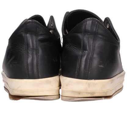 Rick Owens RAMONES LOW Sneakers Black/White Size EU 42