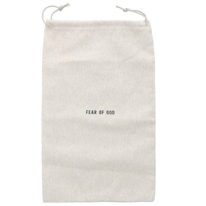 FEAR OF GOD Leather Slip-On Sneakers Black Size EU 45