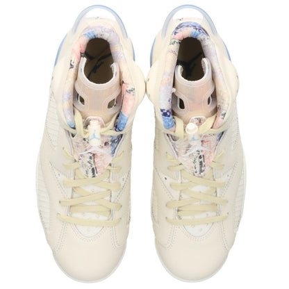 NIKE Air Jordan 6 Retro Sashiko Ivory Sneakers Size 26.5cm