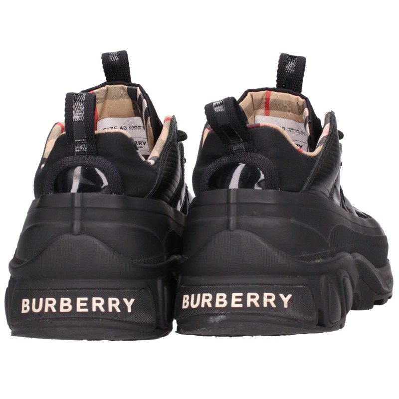 Burberry Arthur Low-Top Sneakers Black Size EU 40