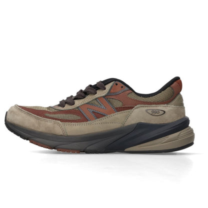 New Balance U990CA6 Suede Mesh Sneakers Olive Size 26.5cm