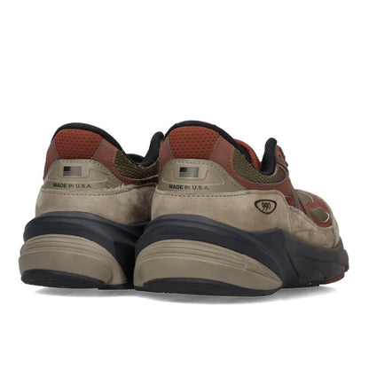 New Balance U990CA6 Suede Mesh Sneakers Olive Size 26.5cm