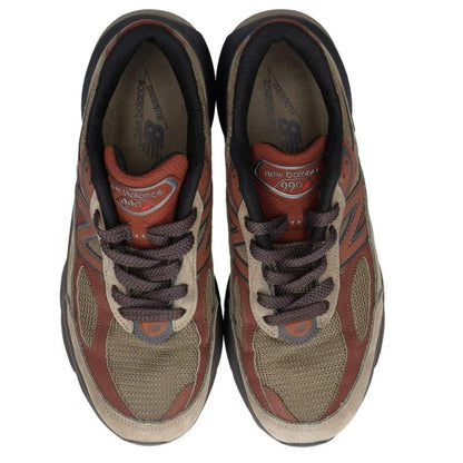 New Balance U990CA6 Suede Mesh Sneakers Olive Size 26.5cm