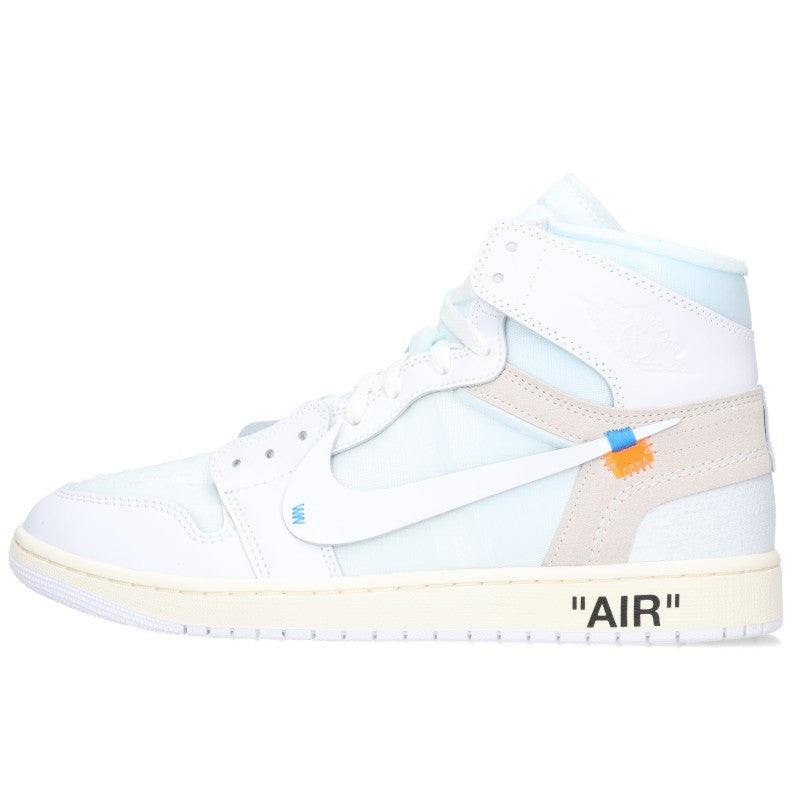 NIKE Air Jordan 1 Retro High OG Sneakers White Size 30cm