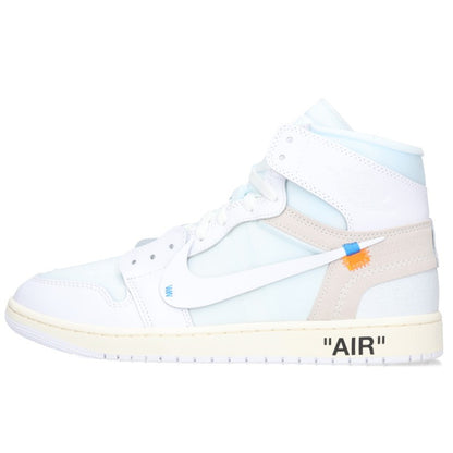 NIKE Air Jordan 1 Retro High OG Sneakers White Size 30cm