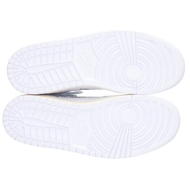 NIKE Air Jordan 1 Retro High OG Sneakers White Size 30cm