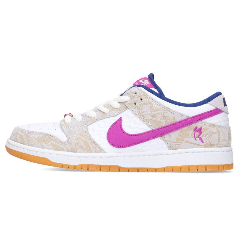 NIKE Dunk Low Premium Sneakers White/Purple Size 30cm