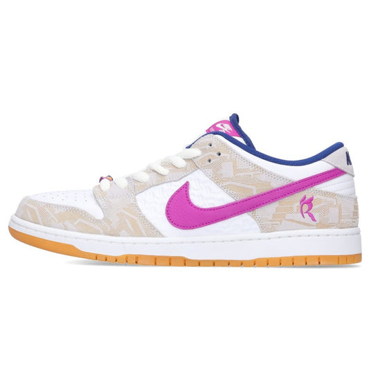 NIKE Dunk Low Premium Sneakers White/Purple Size 30cm