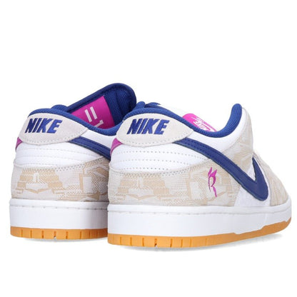 NIKE Dunk Low Premium Sneakers White/Purple Size 30cm