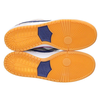 NIKE Dunk Low Premium Sneakers White/Purple Size 30cm