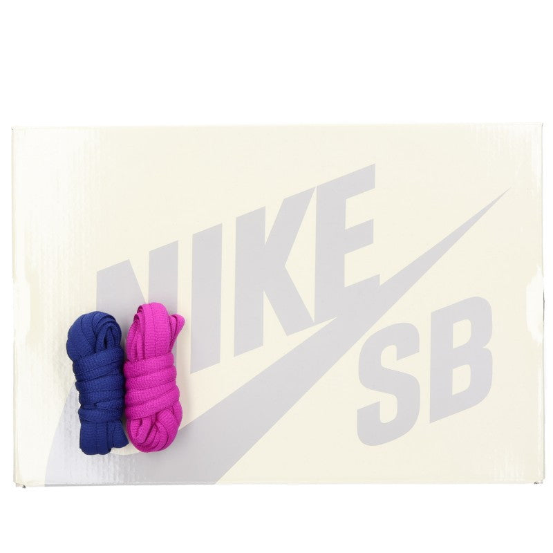 NIKE Dunk Low Premium Sneakers White/Purple Size 30cm