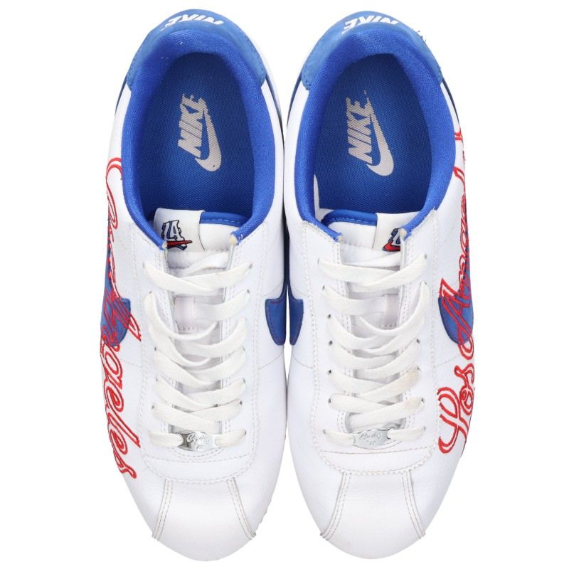 NIKE Cortez Los Angeles Sneakers White/Blue Size 28cm