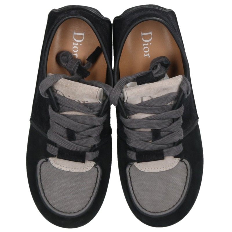DIOR Roadie Derby Low-Top Sneakers Black Size EU 43