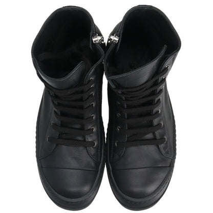 Rick Owens Ramones Leather Sneakers Black Size EU 40