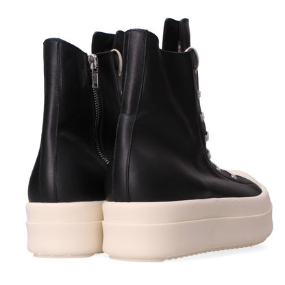 Rick Owens Mega Bumper Leather Sneakers Black Size EU 47