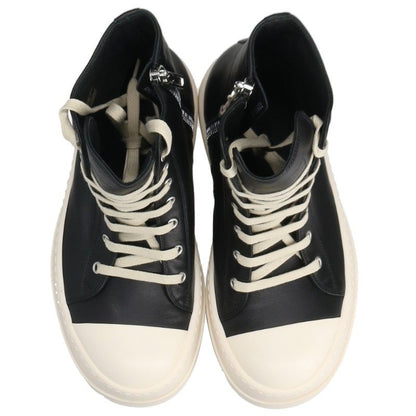 Rick Owens Mega Bumper Leather Sneakers Black Size EU 39