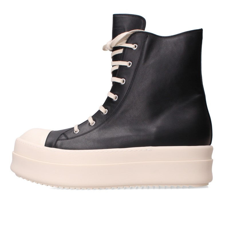 Rick Owens Mega Bumper Leather Sneakers Black Size EU Multi